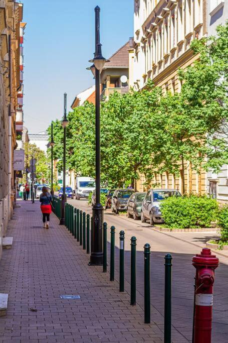 Roomy Apartment 80Sqm At City Center Free Parking Space, Ac & Balcony Budapest Extérieur photo