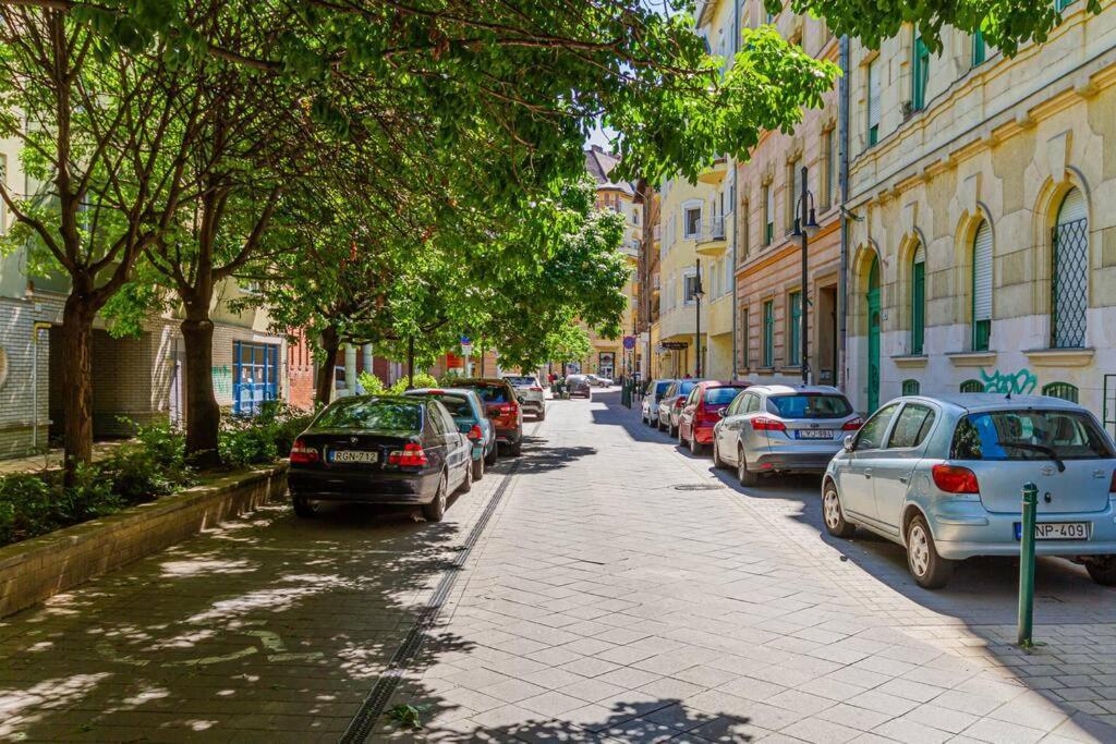 Roomy Apartment 80Sqm At City Center Free Parking Space, Ac & Balcony Budapest Extérieur photo