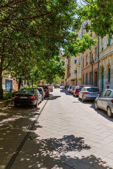 Roomy Apartment 80Sqm At City Center Free Parking Space, Ac & Balcony Budapest Extérieur photo